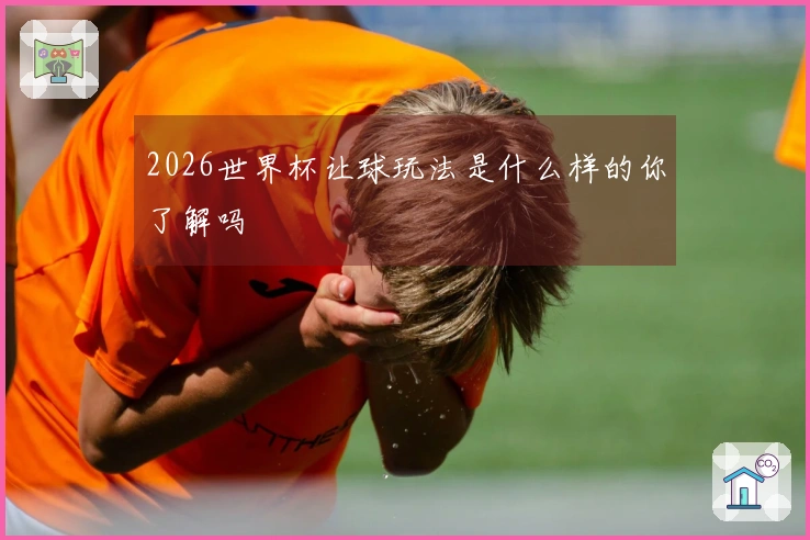 2026世界杯让球玩法是什么样的你了解吗